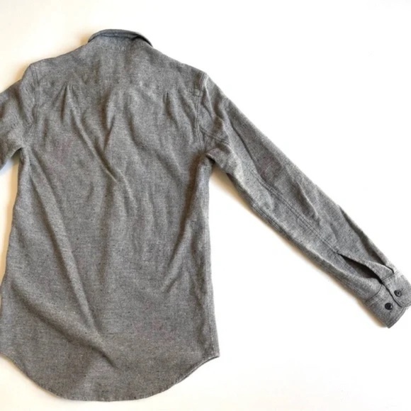 Unis New York Wool Linen Gray flannel size small - Picture 7 of 8